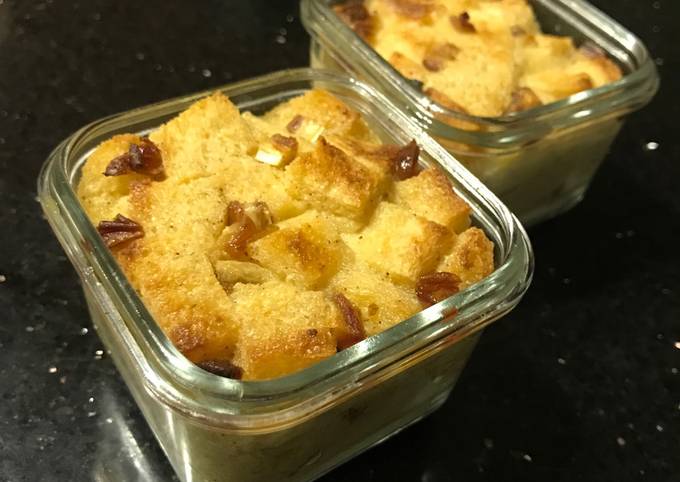 Resep Bread Butter Pudding / Puding Roti - MPASI 8 bulan yang Lezat