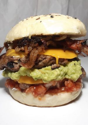 Una foto de Hamburguesas caseras