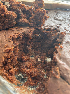 Una foto de Torta de chocolate y banana