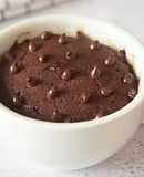 Brownie en tasa
