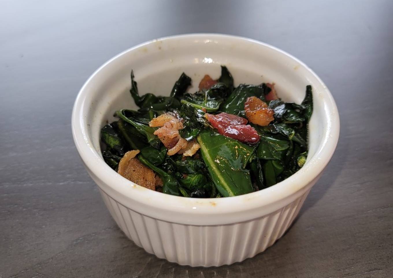 Sweet and sauteed broccoli leaves