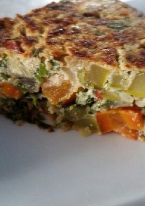 Una foto de Tortilla solo con Verduras (111)
