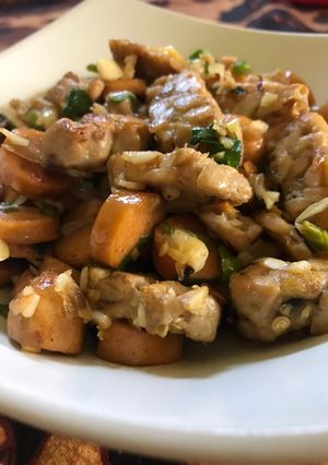 Foto resep Tempe sosis cabai garam