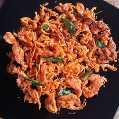 Onion pakora A picture of Onion pakora.