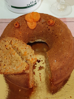 Una foto de Budín de zanahoria y avena saludable sin harina y sin azúcar!!