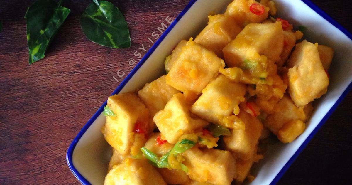 Resep Tahu Telur Asin Salted Egg Tofu Oleh Sy Cookpad