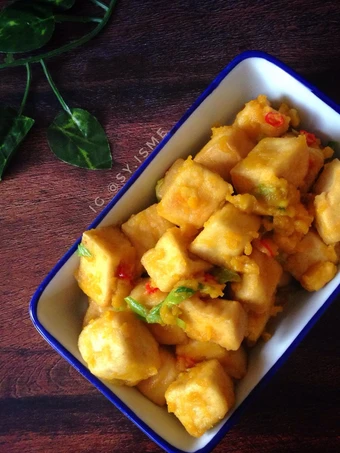 Cara Gampang Membikin Resep Tahu Telur Asin (Salted Egg Tofu) yang Sempurna Anti Ribet, Mantap