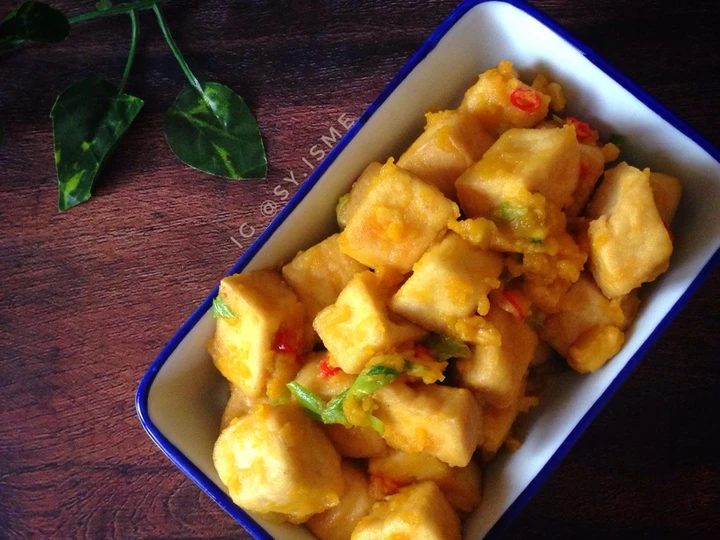 Cara Gampang Membikin Resep Tahu Telur Asin (Salted Egg Tofu) yang Sempurna Anti Ribet, Mantap