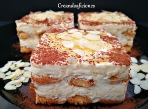 Foto principal de Tiramisú con amaretto y almendras