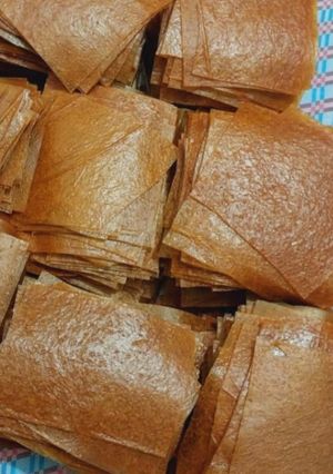عکسی از دستور لواشک سیب ترش،وآلو