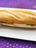 Smoked Salmon and Manchego Cheese Sandwich