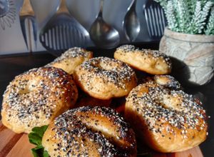 Una foto de Bagels