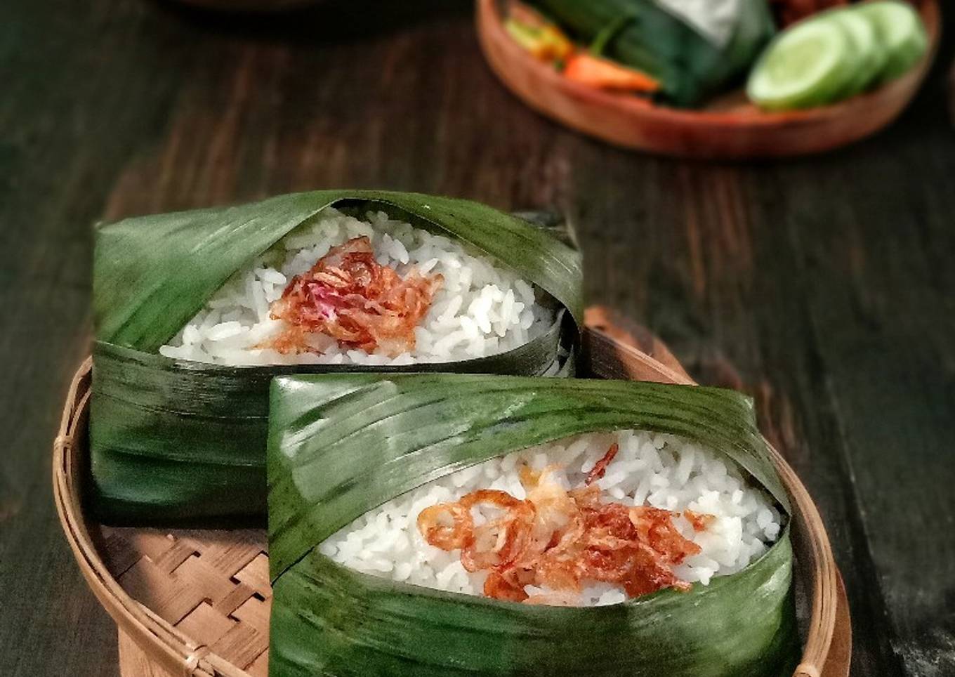 Nasi uduk betawi ala ricecooker