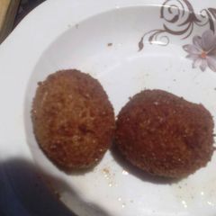 A picture of Scotched eggs.