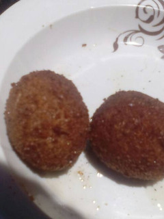 A picture of Scotched eggs.