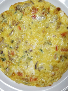 Una foto de Tortilla de verdura
