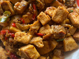 Tahu Telur Saus Tiram