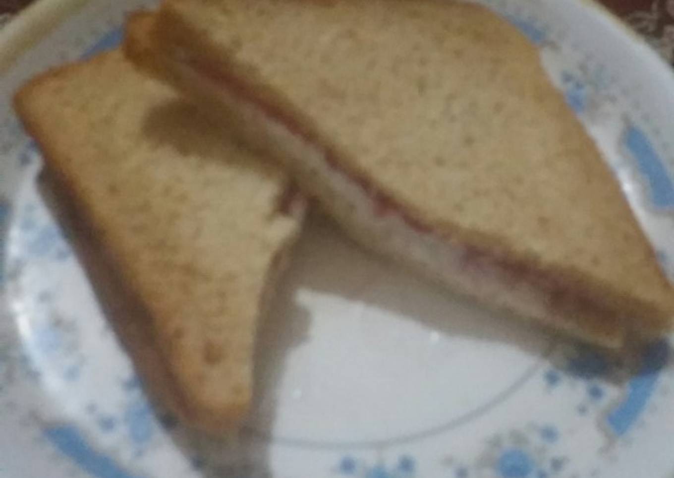 Malai Jam Sandwich