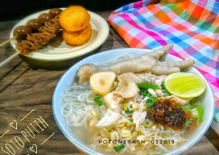 Cara memasak (129).Soto Putih Lezat