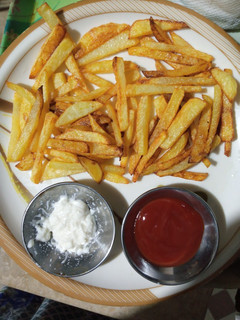 A picture of French fries.