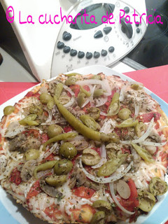 Una foto de Pizza a la sarten