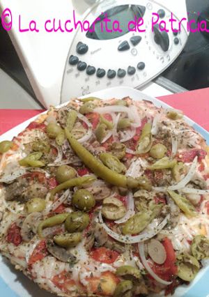 Una foto de Pizza a la sarten