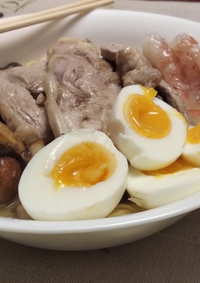 Una foto de Ramen casero