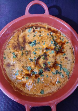 A picture of Dhaba style paneer.