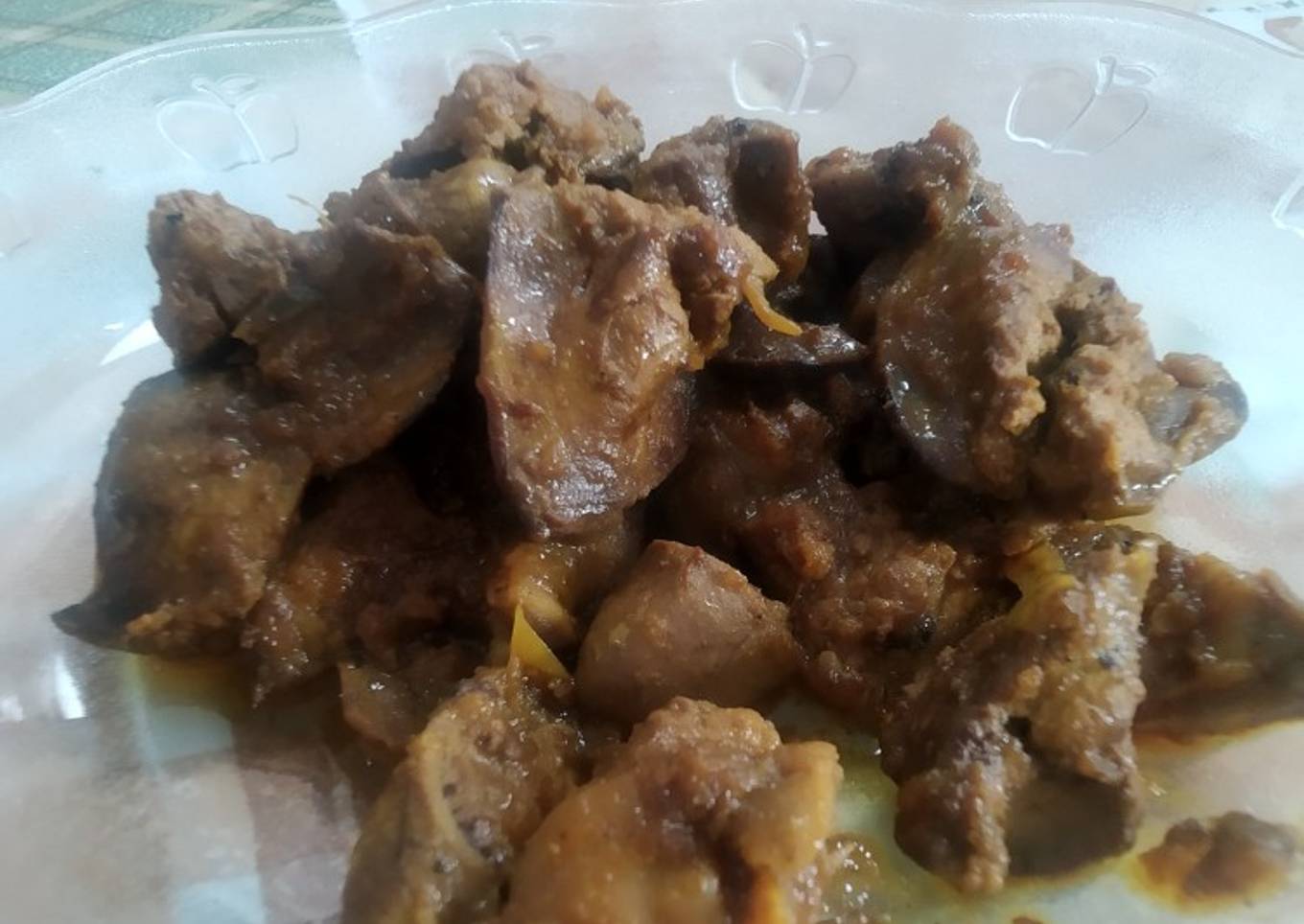 Ati ampela bumbu kecap