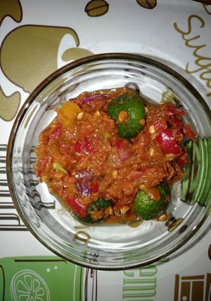 Foto resep Sambal jeruk