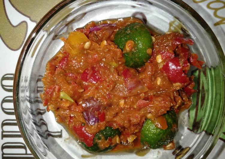 Resep Sambal jeruk yang Bisa Manjain Lidah