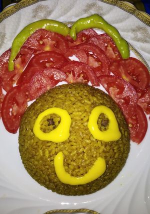 صورة لوصفة الارز بالصويا صوص