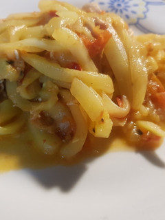 Una foto de Spaghettis de zucchini