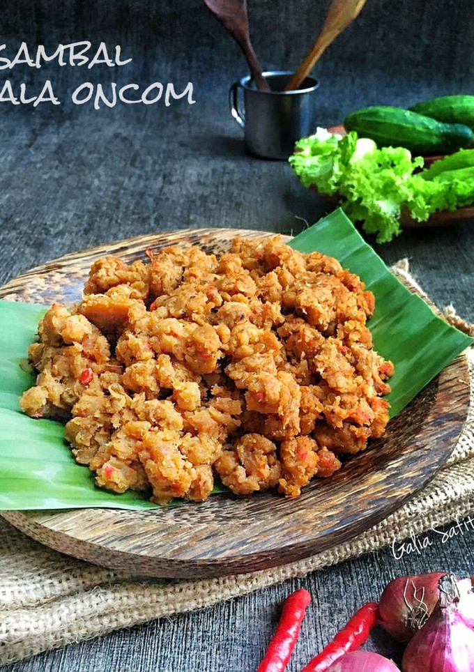 Foto resep Sambal ala Oncom / Sambal Tempe Gembus
