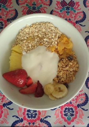 Una foto de Yogur natural