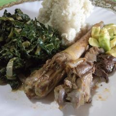 A picture of Easy kienyeji chicken.