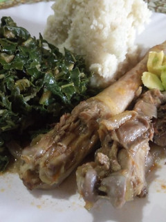 A picture of Easy kienyeji chicken.