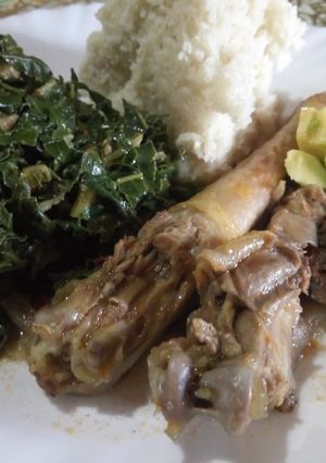 A picture of Easy kienyeji chicken.