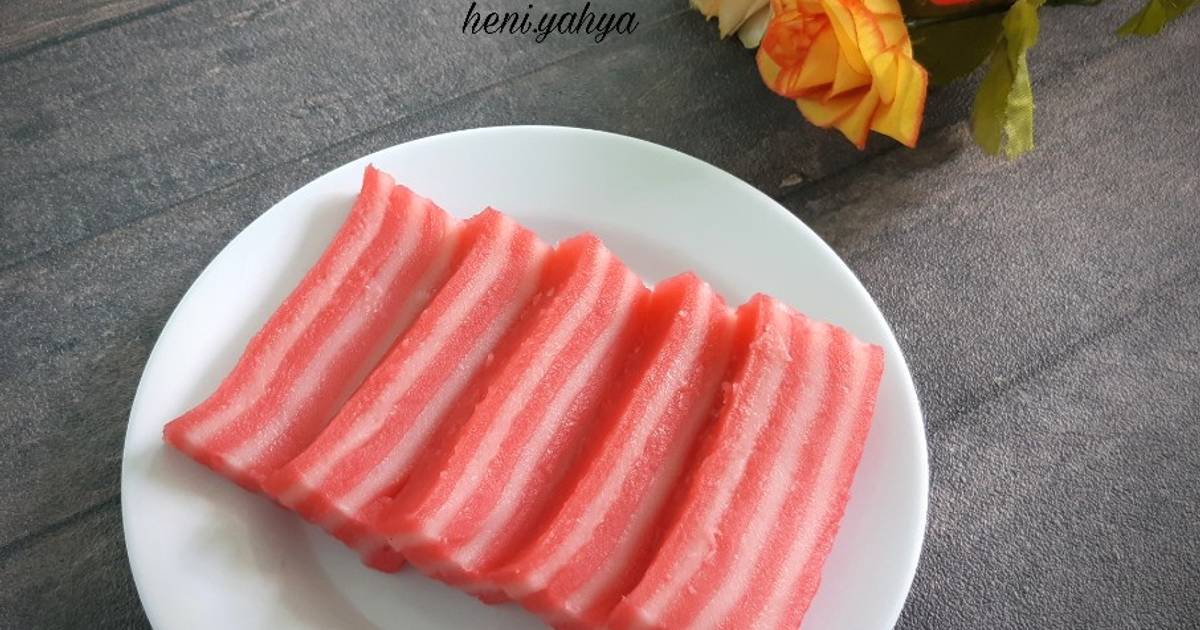 1.079 resep kue lapis tepung beras enak dan sederhana ala