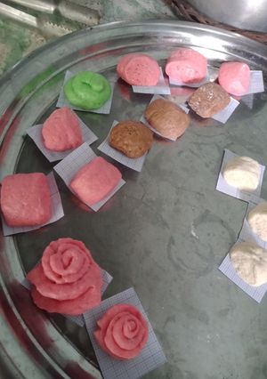 Hình của món Bánh bao sữa.