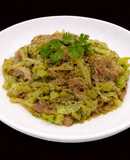 SP.0811 - Thịt Thăn Heo Xào Bắp Cải Trắng