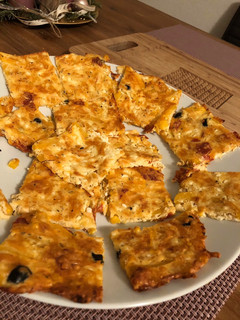 Schüttelpizza (Low Carb - High Protein) Rezepthauptbild