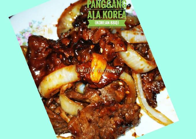 Daging Sapi Panggang ala Korea (Korean BBQ)