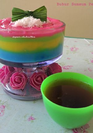 Foto resep Bubur Sum sum Pelangi