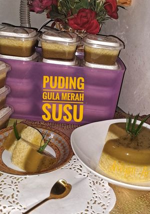 Foto resep ** Puding Gula Merah Susu **