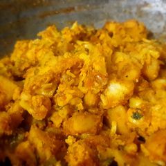 A picture of Aloo gobhi.