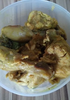 Foto resep Ayam Ungkep (Frozen food)