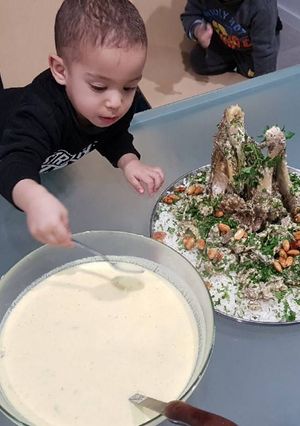 صورة لوصفة المنسف الاردني
