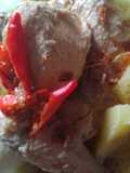 Opor ayam telur kentang