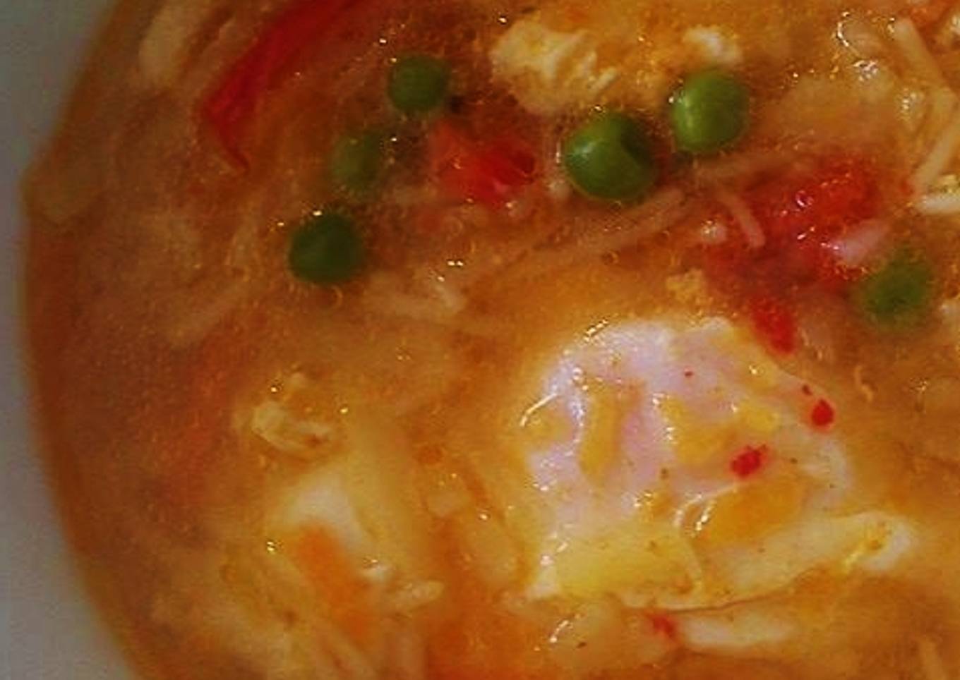 Sopita de domingo temprano (sopa de nada)